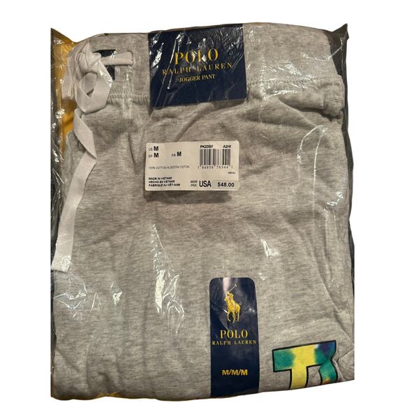 NEW Polo Ralph Lauren Men's Tie Dye Logo Jogger Pants Size Medium (PK23SF A2HI) - Picture 3 of 5